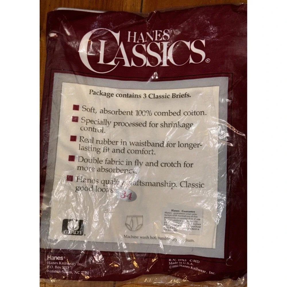 Hanes classics 1984